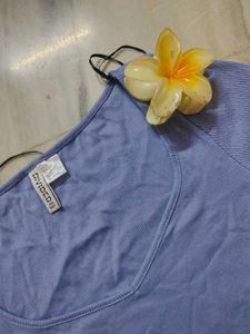 Cute Summery Ribbed Crop Top