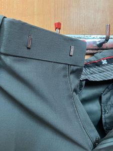 Double Hook Grey Formal Pants For Men 👖