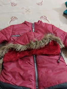 Winter Jacket,, Mahroon In Colour,,
