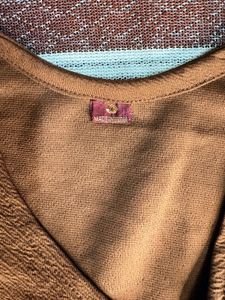 Chic Brown Sleeveless Wrap Top