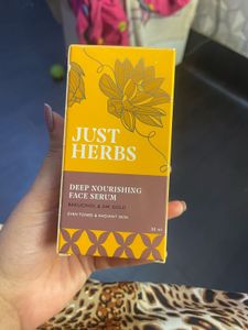 Just Herbs Deep Nourishing Face Serum