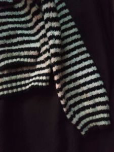 Striped Knit Cardigan