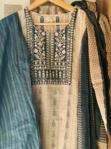 clearence INDIE PICKS Elegant weaved  SUIT dupatta
