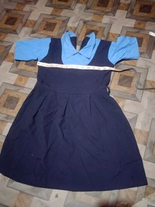 Cute Girls School Uniform Dress