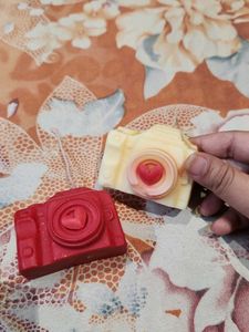 Camera Shaped candle Set