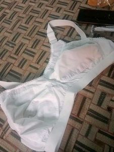 Off White Non Padded Bra