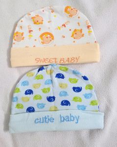 New But Without Tag Combo Of Sumar Season Baby Cap