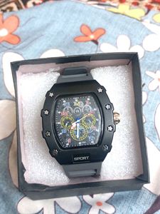 Sporty Black Watch