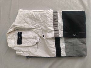 Men's Color Block Casual Shirt