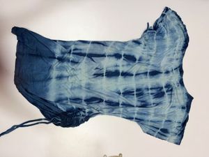 Tie-Dye Asymmetrical Tunic Top/dress