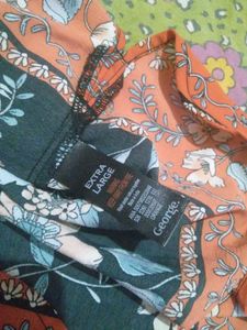 Floral Print Sleeveless Top