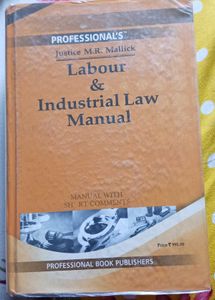 Labour Law book by justice MR Malick