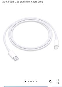 Apple USB-C to Lightning Cable (1m)