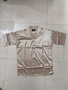 Louis Vuitton All Over LV Monogram Silk Shirt