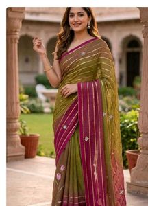 Pure Georgette Saree