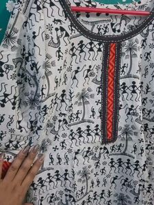 Unique Tribal Print Kurta
