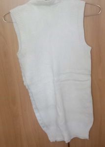 white colour knitted sweater for men or boys