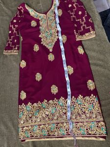Embroidered Kurta Set with dupatta