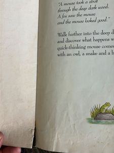 Vintage The Gruffalo Children's Book