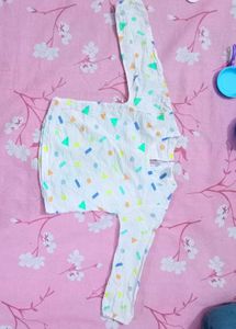 Cute Denim Jumpsuit With T-shirt