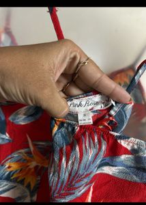 Tropical Print Cami Top