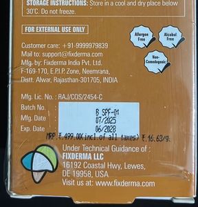 Fixderma Scarfix-Plus Brightening Face Serum