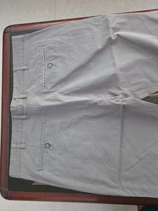 Men's Grey Casual Pants