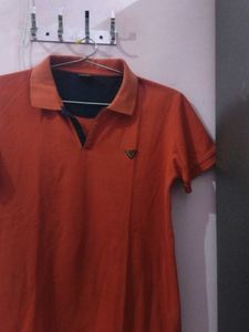 Orange Polo T-Shirt