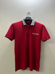 Tommy Hilfiger Red Polo Shirt