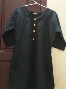 Classic Black Linen Shirt