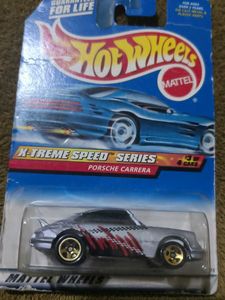 Hot Wheels 1999 X-Treme Speed Porsche Carrera Die-