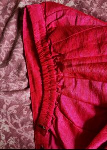 Elegant Grey &amp; Pink Ethnic Kurta