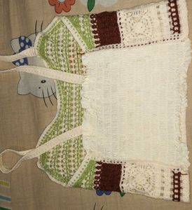 crop crochet top