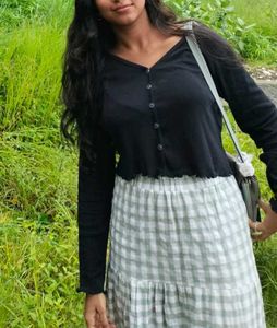 Sage Green Korean Skirt🌷