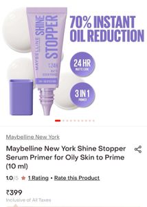 Maybelline Shine Stopper Primer 10 ml