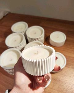 Concrete Jar Candle 🕯️😉