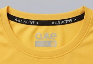 ✨ Preloved Ajile Side-Knot Yellow Tee ✨