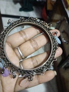 Boho Beaded Bangle Bracelet