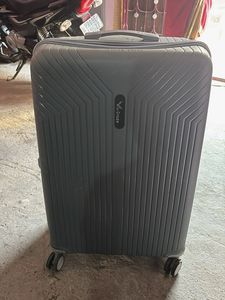 Stylish Grey Travel Suitcase