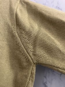 Olive Green Button-Up Cardigan