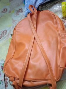 Orange Santorini Backpack