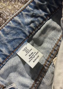 H&amp;M Ultra High Waist Baggy/Wide Ripped Jeans