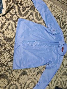 Men's Blue Checked Shirt