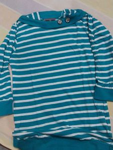 Striped Long Sleeve Top