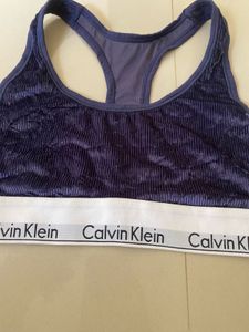 Calvin Klein Velvet Sports Bra