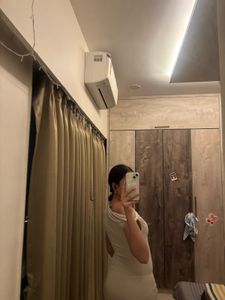 Grey One-Shoulder Ruched Mini Dress