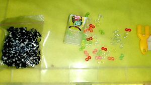 Loom Bands Kit - Rainbow Colors