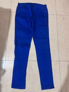 Royal Blue Skinny Fit jeggings