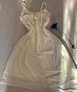 Vintage Lace Slip Nightgown