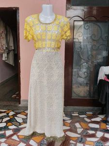 Elegant Printed Maxi Skirt